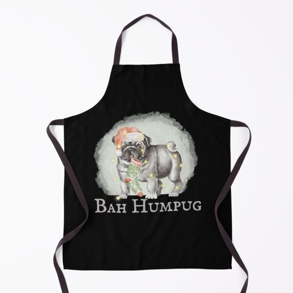 Item preview, Bah Humpug Bah humbug pug pun designed and sold by JoeyGrace.