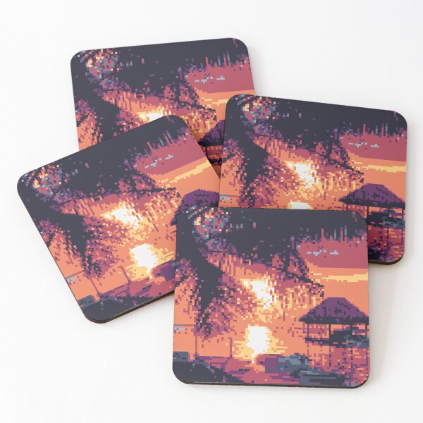 Item preview, Crypto Sunset #27 Caye Caulker designed and sold by marxitoss.