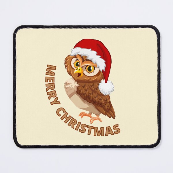 Item preview, Funny Santa Owl designed and sold by Coffee Lifestyle.