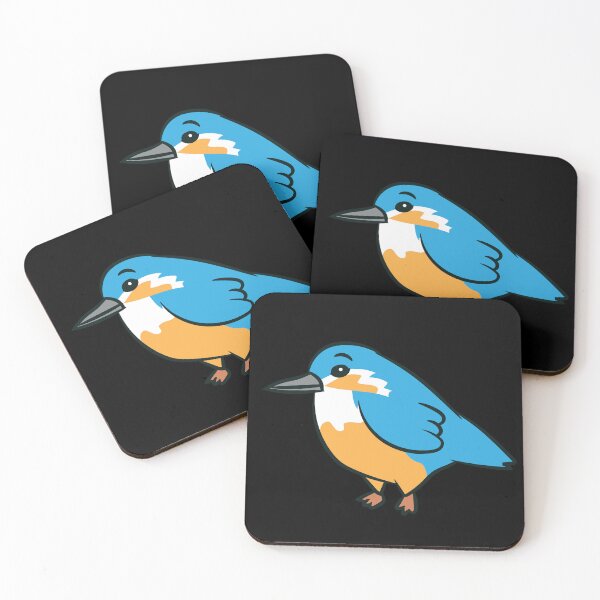 Item preview, Kingfisher - illustration designed and sold by Mohja-Design.