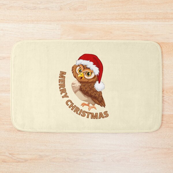 Item preview, Funny Santa Owl designed and sold by Coffee Lifestyle.