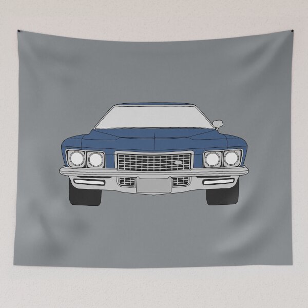 Item preview, Buick Riviera 1971-1973 third generation stratomist blue color designed and sold by EdimDesign.