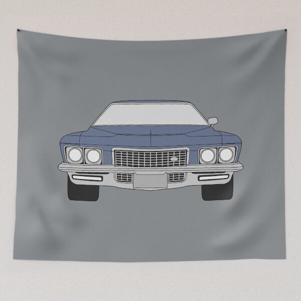 Item preview, Buick Riviera 1971-1973 third generation cascade blue color designed and sold by EdimDesign.