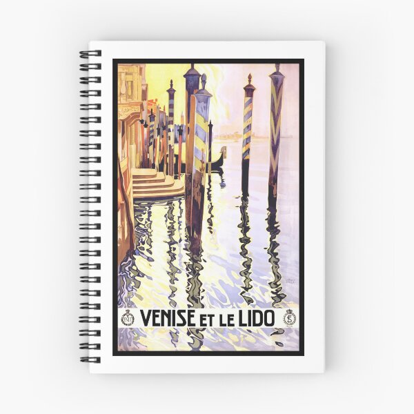 Item preview, 1920 Venice Lido Italy Travel Poster designed and sold by retrographics.