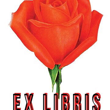 Artwork thumbnail, Rose - Bookmark Postcard by WildRootsArt