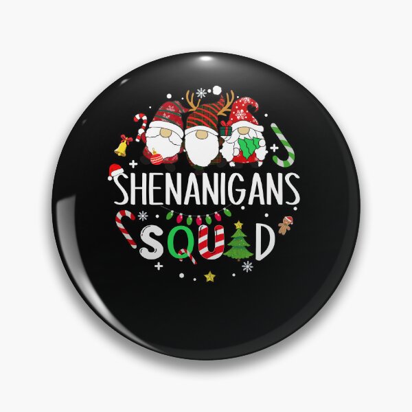 Item preview, family christmas gnome crew shirt , Shenanigans Squad gnomes Christmas Pajama shirt designed and sold by ZAIN JAMAL.
