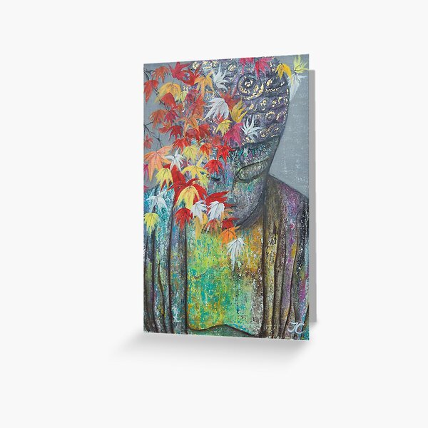 Item preview, Buddha - acrylic painting designed and sold by Julia Chruschew.