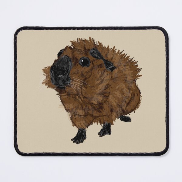 Item preview, Nice Artwork showing a californian-colored Abyssinian Guinea Pig II designed and sold by JD's Shop.