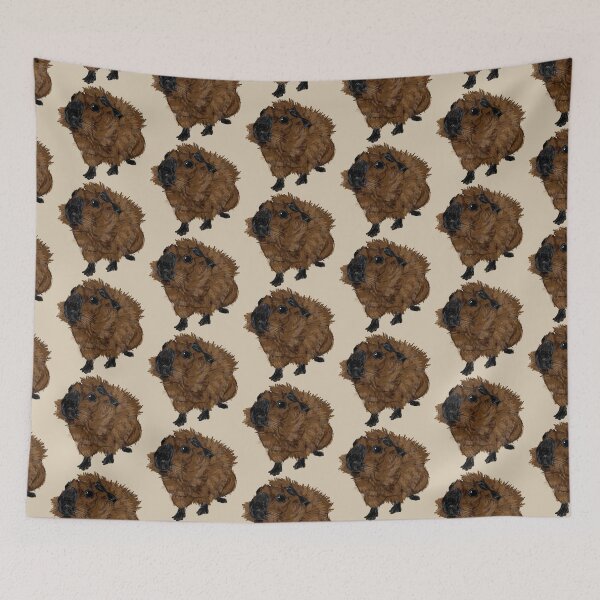 Item preview, Nice Artwork showing a californian-colored Abyssinian Guinea Pig II designed and sold by JD's Shop.