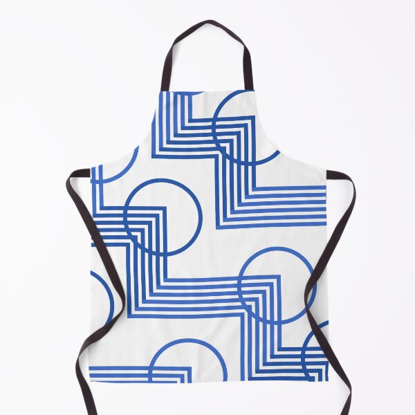 Item preview, blue geometric shape patterns designed and sold by almughnistudio3.