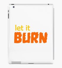 buffy - let it burn iPad Case/Skin