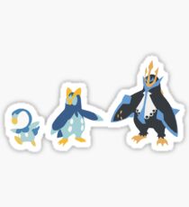 Piplup Evolution Sticker
