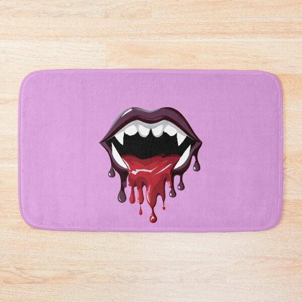Item preview, Dripping vampire lips designed and sold by DynastyArt.