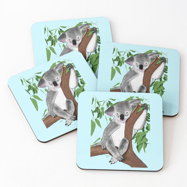Item preview, Just Hanging Around, Cute Koala In A Tree by Orikall designed and sold by HippieWorks.