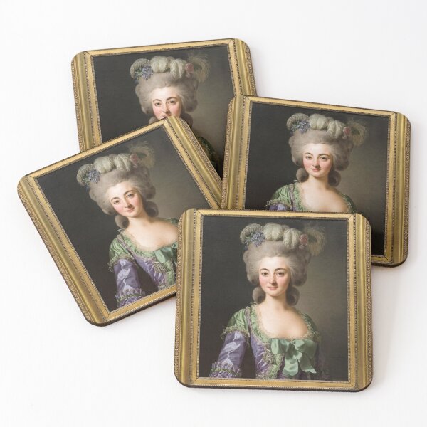 Item preview, Madame Henriette Agathe Rose Foäche (1780) - Alexander Roslin designed and sold by SALON DES ARTS.
