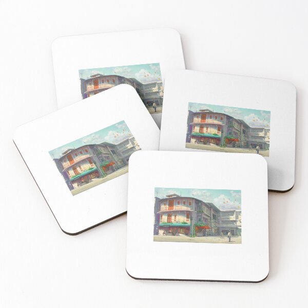 Item preview, Asthetic peaceful Time Anime Scenery designed and sold by RihuwaMidori.