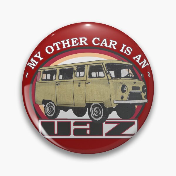 Item preview, My other car is an UAZ 452 V (on red)  designed and sold by Groenendijk.