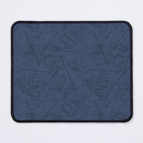 Item preview, Geometric shapes on a blue background designed and sold by Olha Volokhova.