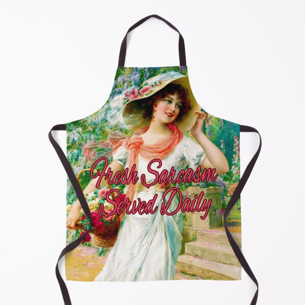 Item preview, Fresh Sarcasm Served Daily, The Flower Garden By Emile Vernon designed and sold by KellysComColors.
