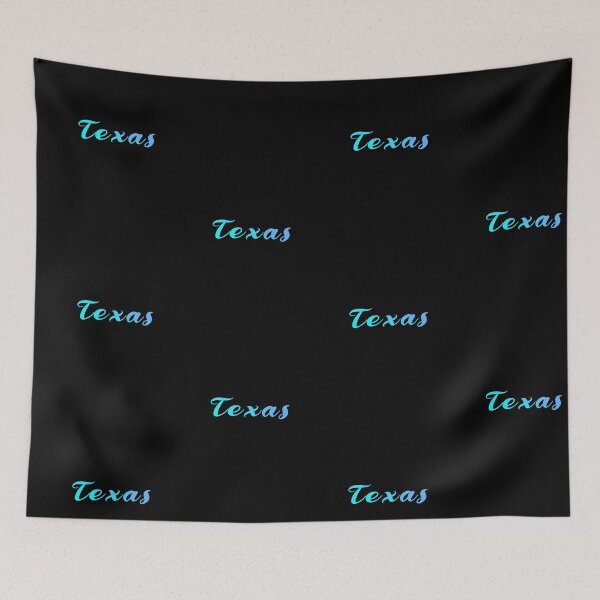 Item preview, Texas Blue Gradient Writing designed and sold by Zandrasart.
