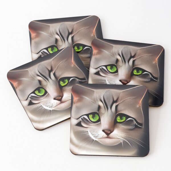 Item preview, cat portrait #5 designed and sold by supeart.