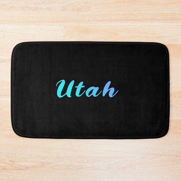 Item preview, Utah Blue Gradient Writing designed and sold by Zandrasart.