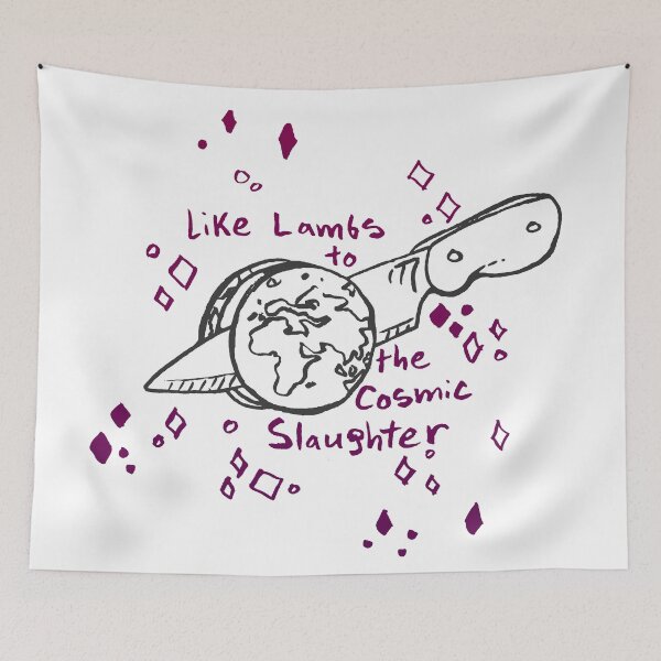 Item preview, like lambs to the cosmic slaughter designed and sold by HiddenStash.