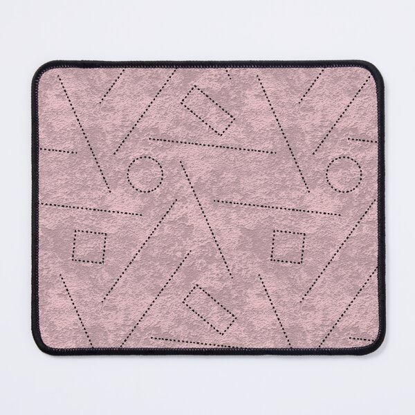 Item preview, Geometric shapes on a pink background designed and sold by Olha Volokhova.