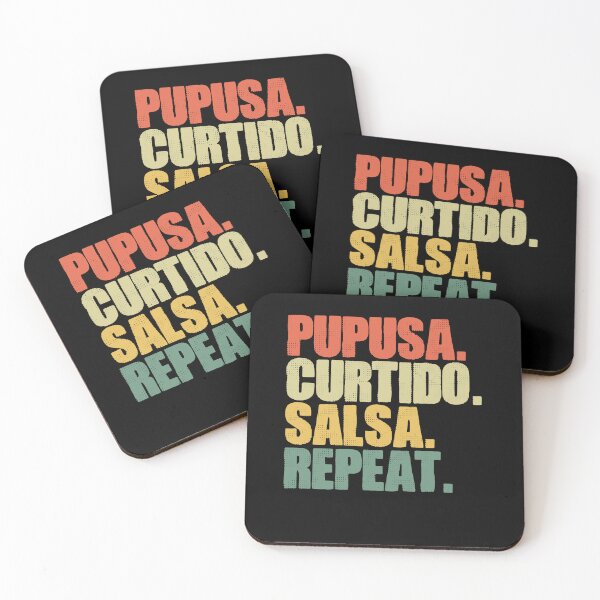 Item preview, Retro Salvadorian Food Curtido Salsa For Cheese Pupusa Lover designed and sold by Nessshirts.