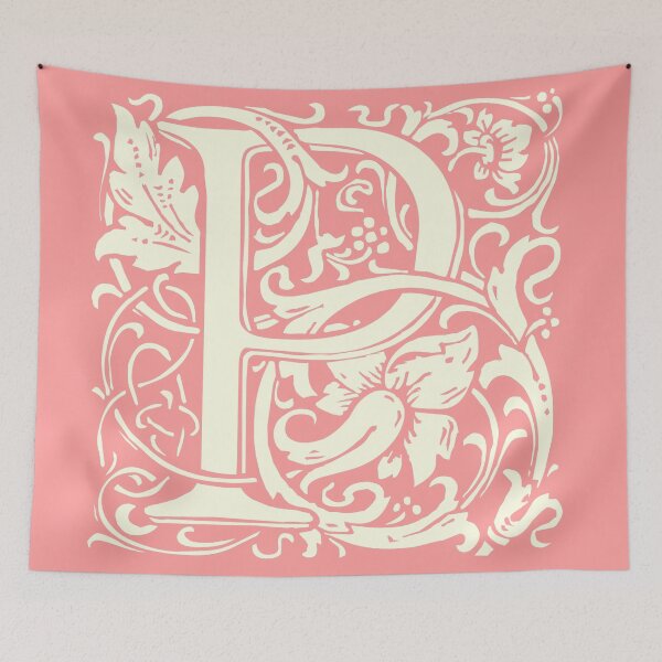 Item preview, P - Capital letter. William Morris' design designed and sold by MINDTHECHERRY.