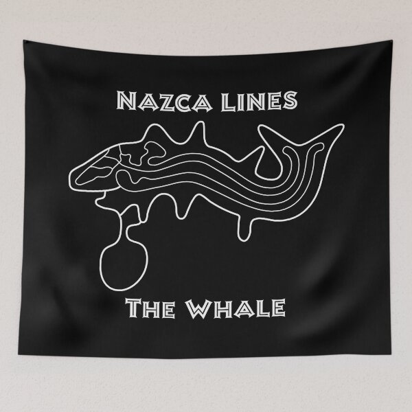Item preview, The Whale From Nazca In White designed and sold by siloto.
