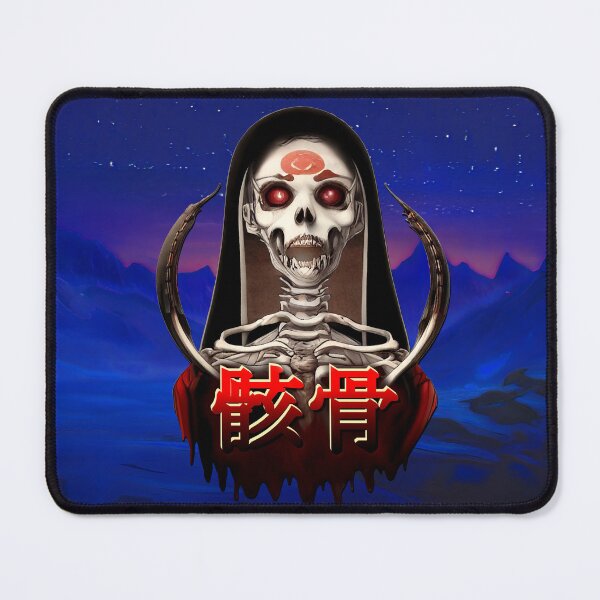 Item preview, Female japanese skeleton gradient color - gaikotsu designed and sold by Zanimations.