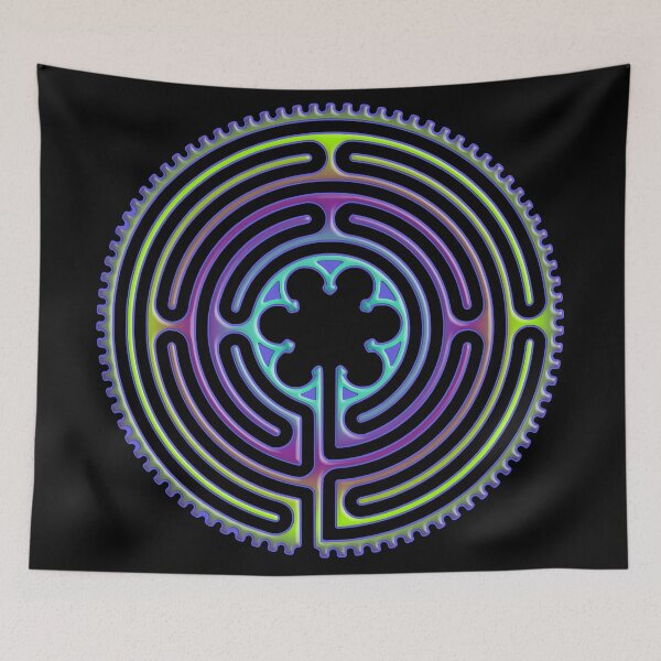 Item preview, CHARTRES Labyrinth - Short Way 2 designed and sold by EDDArt.