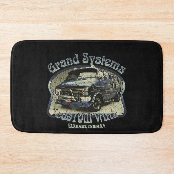 Item preview, Custom Van Grand Systems Blue Diamond 1977  designed and sold by SteffiStock.