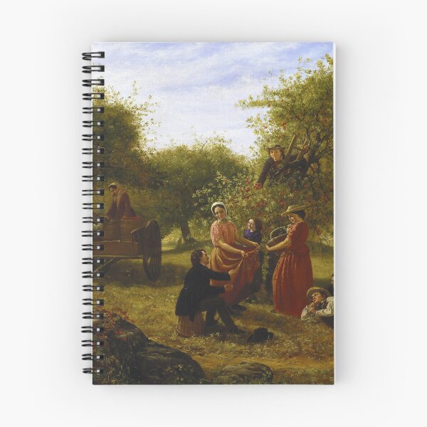 Item preview, Apple Gathering by Jerome Thompson (1856) designed and sold by allhistory.
