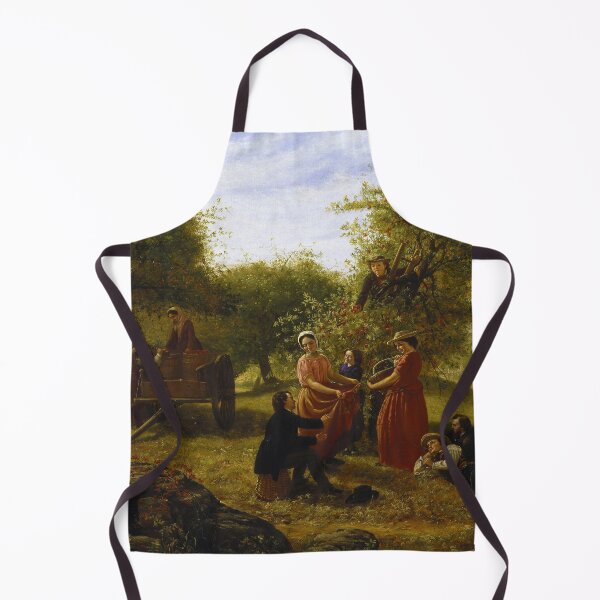 Item preview, Apple Gathering by Jerome Thompson (1856) designed and sold by allhistory.