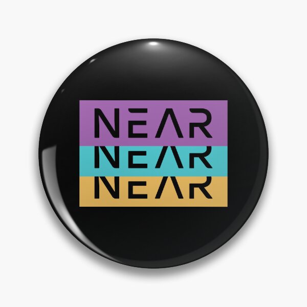 Item preview, Near Protocol NEAR Crypto Altcoin - Lilac Green Yellow Official Colour Palette Clean Design designed and sold by CryptoMoods.