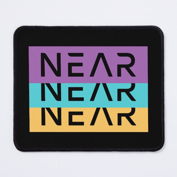Item preview, Near Protocol NEAR Crypto Altcoin - Lilac Green Yellow Official Colour Palette Clean Design designed and sold by CryptoMoods.