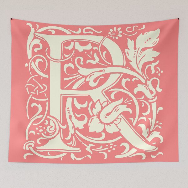 Item preview, R - Capital letter. William Morris' design designed and sold by MINDTHECHERRY.