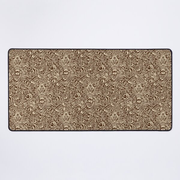 Item preview, William Morris Indian, Chocolate Brown and Beige designed and sold by Marymarice.