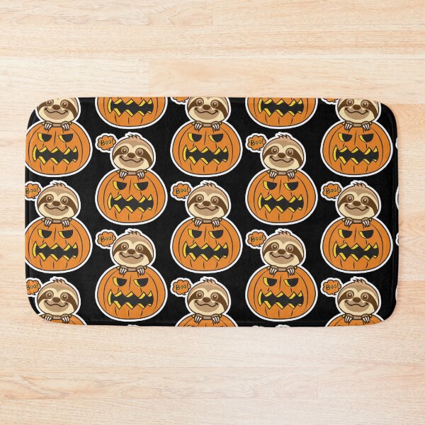 Item preview, Sloth Pumpkin Boo! designed and sold by plushism.