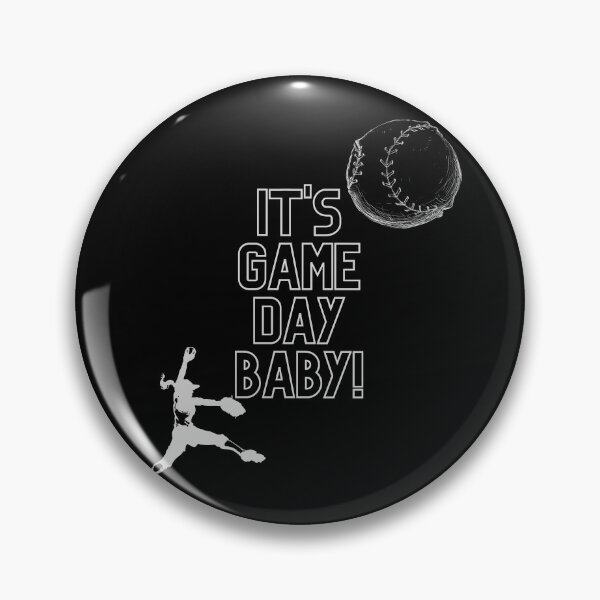 Item preview, IT'S GAME DAY BABY! (Softball) designed and sold by Hipnautical.