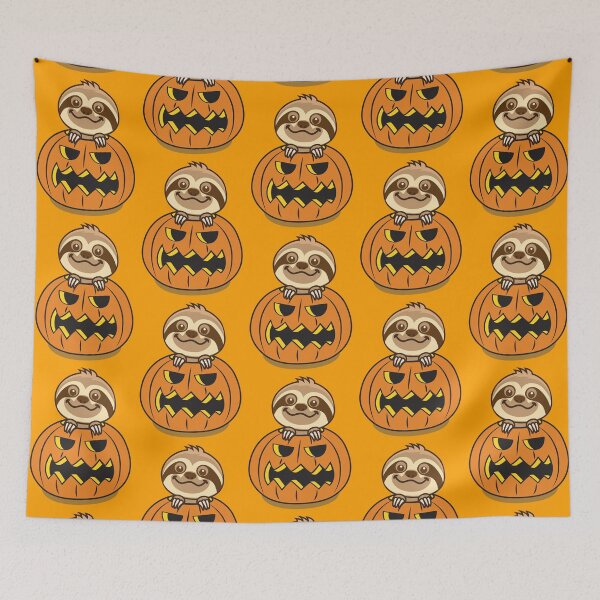 Item preview, Sloth Pumpkin designed and sold by plushism.