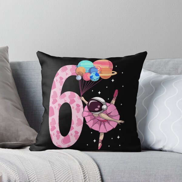 Item preview, 6th birthday Ballerina Girl Astronaut designed and sold by Ibu83.