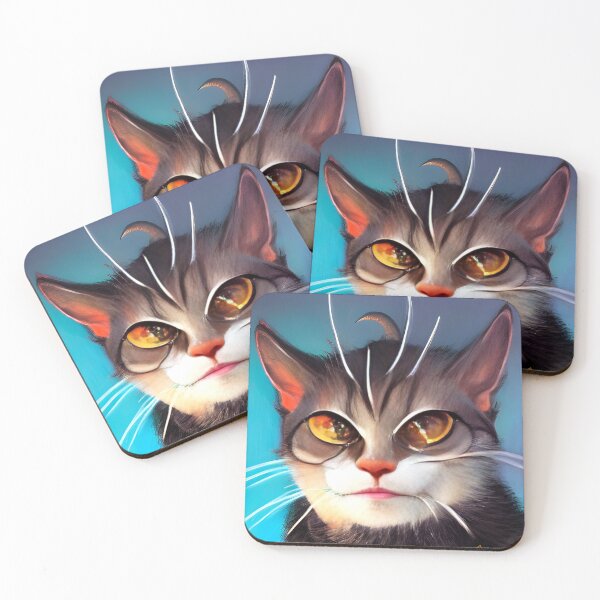 Item preview, night king cat #8 designed and sold by supeart.