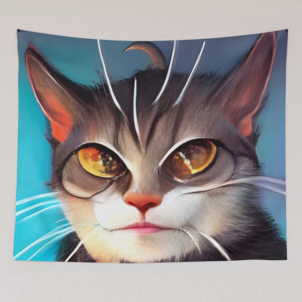 Item preview, night king cat #8 designed and sold by supeart.
