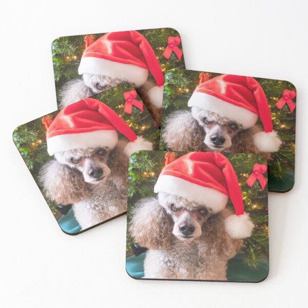 Item preview, Poodle Christmas designed and sold by fatbanana.
