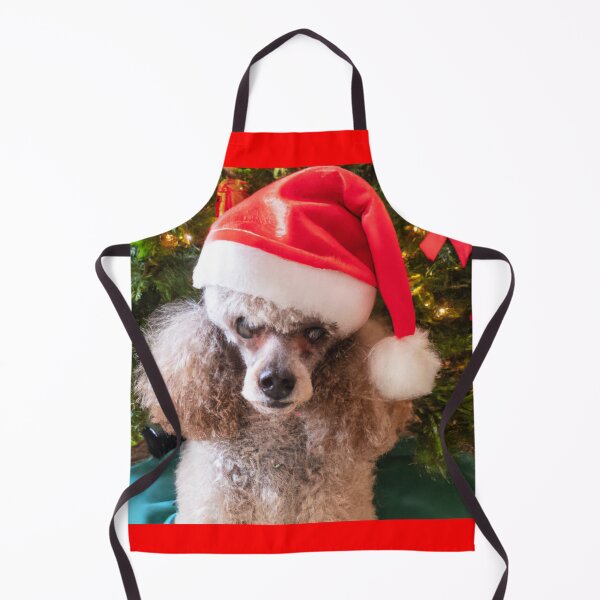 Item preview, Poodle Christmas designed and sold by fatbanana.