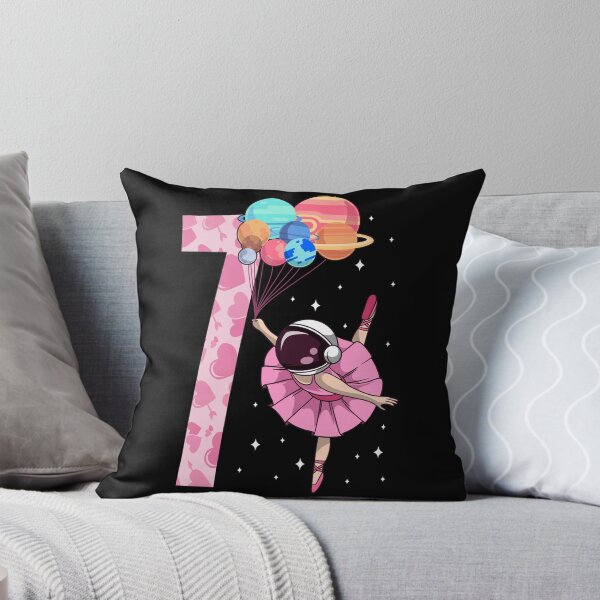 Item preview, 7th birthday Ballerina Girl Astronaut designed and sold by Ibu83.