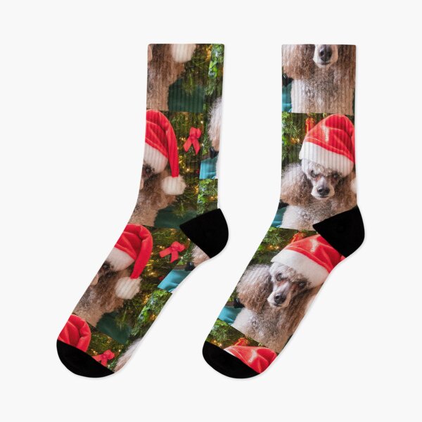 Item preview, Poodle Christmas designed and sold by fatbanana.